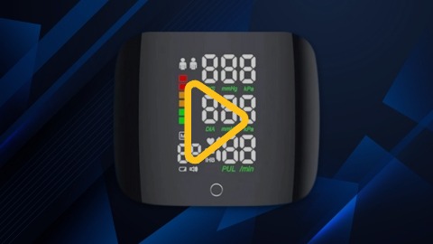 Автоматичний цифровий тонометр на зап'ястя